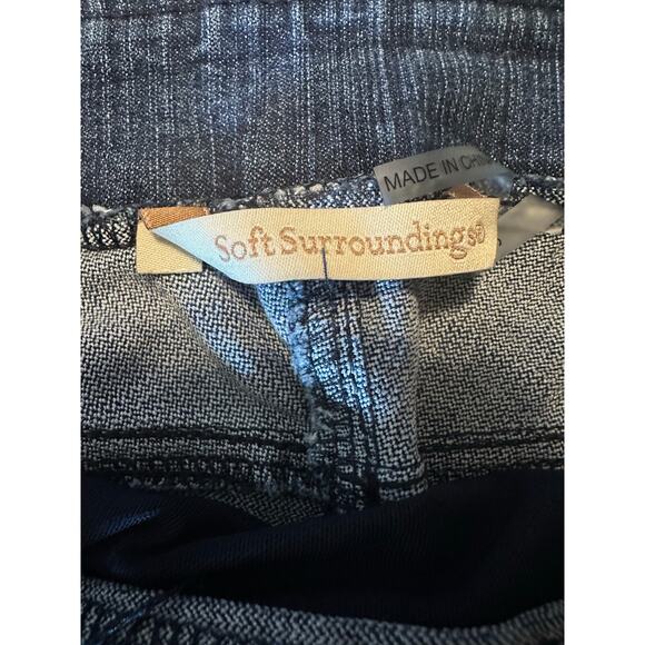Soft Surroundings Capri Jeans Women’s Size Small Blue Denim Pull On High Rise - Picture 5 of 6